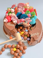 Personalised Pick Mix Smash Cake by Sweet Trees - Image 3 of 5