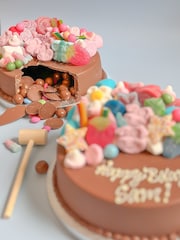 Personalised Pick Mix Smash Cake by Sweet Trees - Image 5 of 5