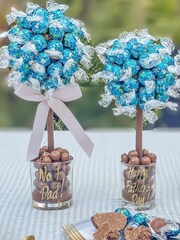 Personalised Salted Caramel Lindt Lindor Tree by Sweet Trees - Image 1 of 4