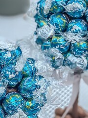 Personalised Salted Caramel Lindt Lindor Tree by Sweet Trees - Image 2 of 4