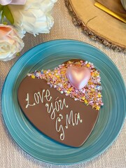 Personalised A Mothers Love Chocolate Heart by Sweet Trees - Image 3 of 3