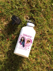 Personalised Barbie Kids Water Bottle by Character World - Image 2 of 2