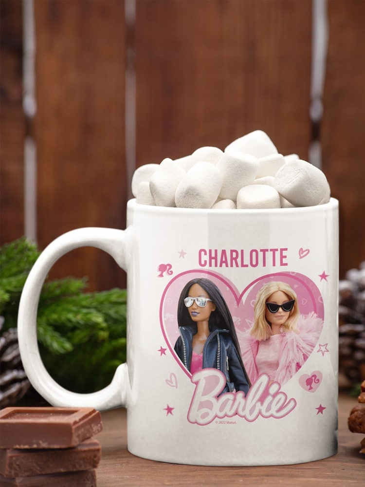 Personalised Barbie Mug by Character World - Image 1 of 3