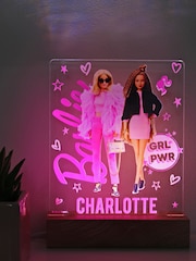 Personalised Barbie LED Light by Character World - Image 1 of 2