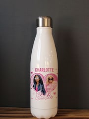 Personalised Barbie Water Bottle by Character World - Image 1 of 3