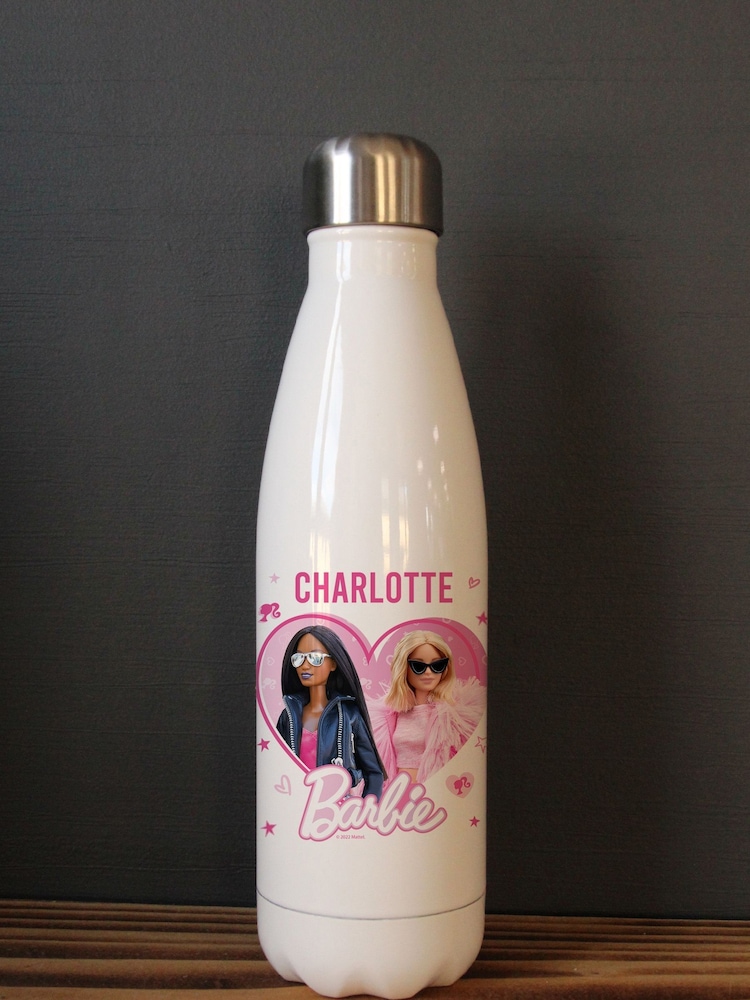 Personalised Barbie Water Bottle by Character World - Image 1 of 3