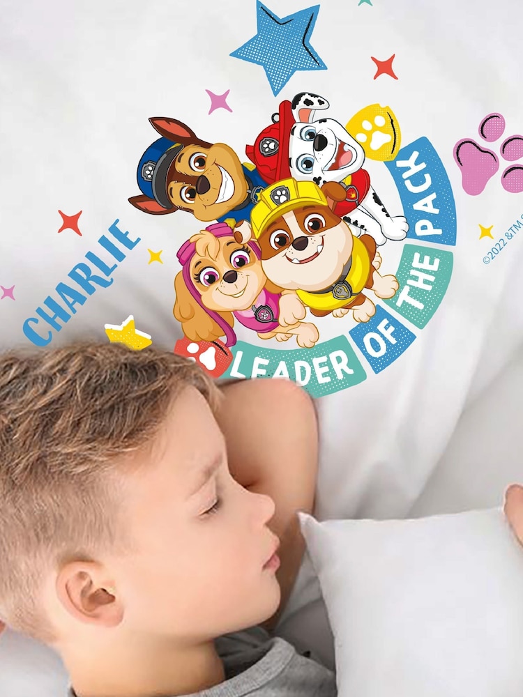 Personalised Paw Patrol Pillowcase by Character World - Image 2 of 3