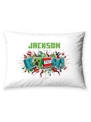 Personalised Minecraft Pillowcase by Character World - Image 1 of 3