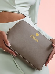 Personalised Large Heart Boutique Make-Up Bag - Image 4 of 4