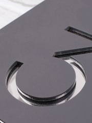 Loveabode Silver Personalised House Sign - Image 3 of 4