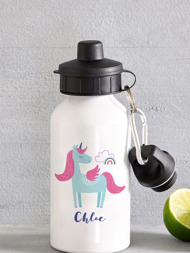 Loveabode Personalised Unicorn Kids Bottle - Image 1 of 3