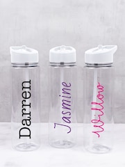 Loveabode Clear Personalised Water Bottle - Image 1 of 4
