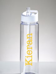 Loveabode Clear Personalised Water Bottle - Image 4 of 4