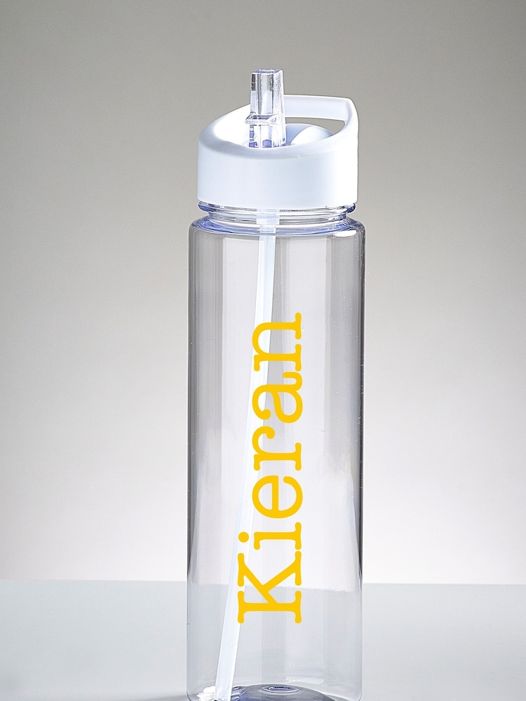 Loveabode Personalised Clear Water Bottle - Image 4 of 4 Loveabode Personalised Clear Water Bottle - Image 4 of 4