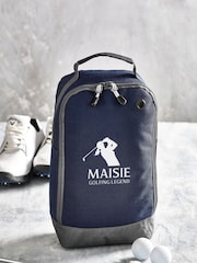 Personalised Female Silhoutte Golf  Shoes Bag - Image 4 of 5