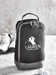Personalised Female Silhoutte Golf  Shoes Bag - Image 5 of 5