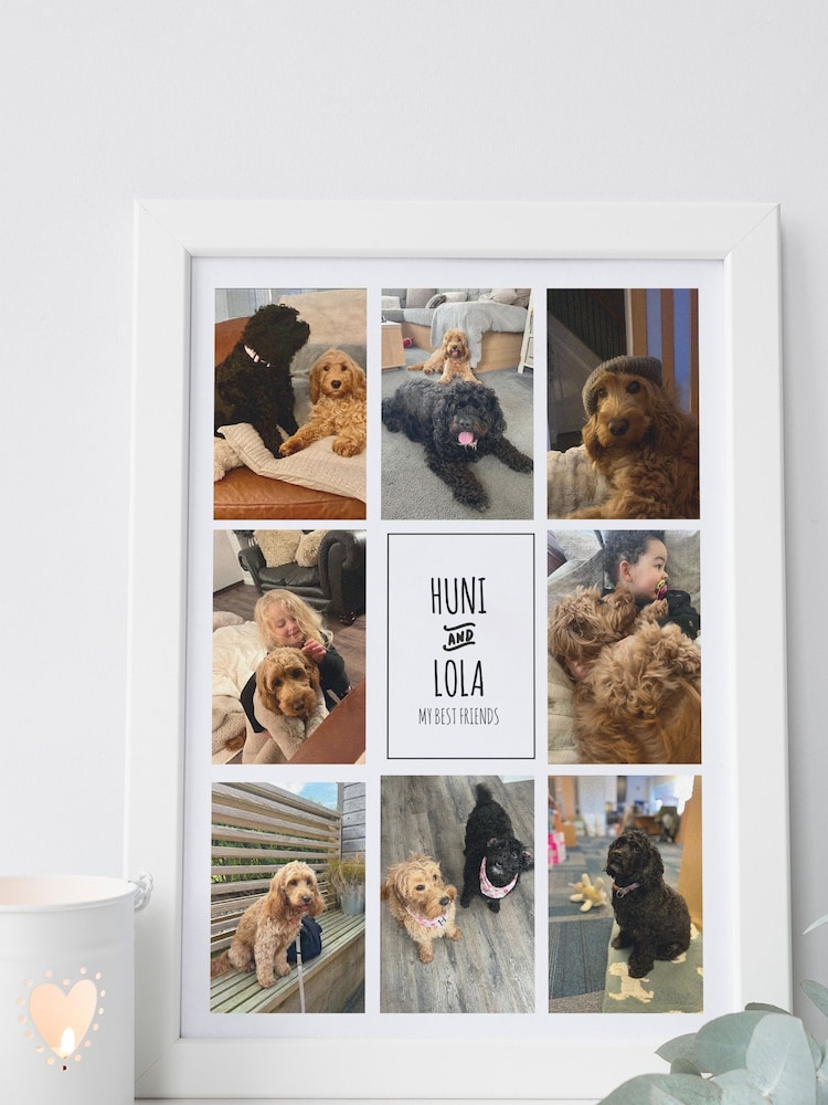 Personalised Multi Photo Art Frame by Loveabode - Image 2 of 3