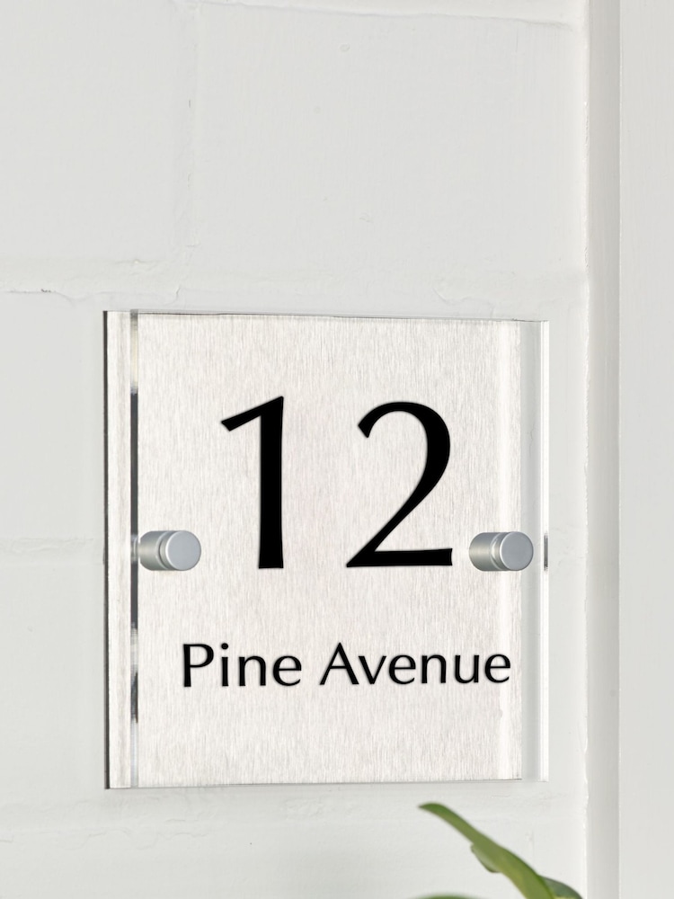 Personalised House Number Sign by Loveabode - Image 1 of 4