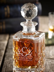 Loveabode Natural Personalised Stag Crystal Decanter - Image 1 of 3
