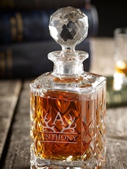 Loveabode Natural Personalised Stag Crystal Decanter - Image 2 of 3
