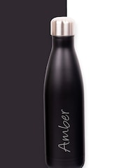 Loveabode Personalised Black Water Bottle - Image 3 of 5