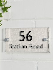 Loveabode Natural Personalised House Name Sign - Image 1 of 4
