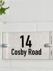 Loveabode Natural Personalised House Name Sign - Image 2 of 4