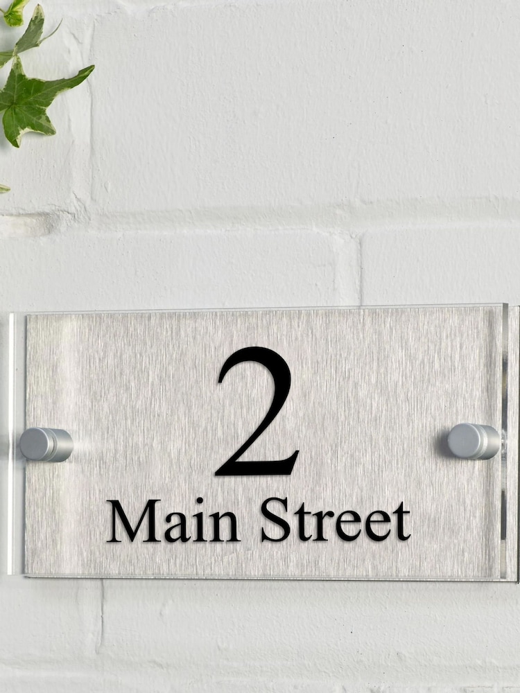 Loveabode Natural Personalised House Name Sign - Image 4 of 4