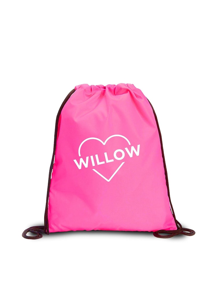 Personalised Heart & Name PE Gymsac - Image 2 of 4