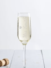 Personalised Single Champagne Glass by Loveabode - Image 3 of 4