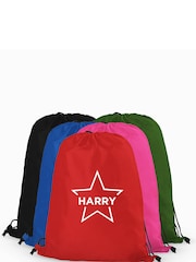 Personalised Star & Name PE Gymsac - Image 1 of 4