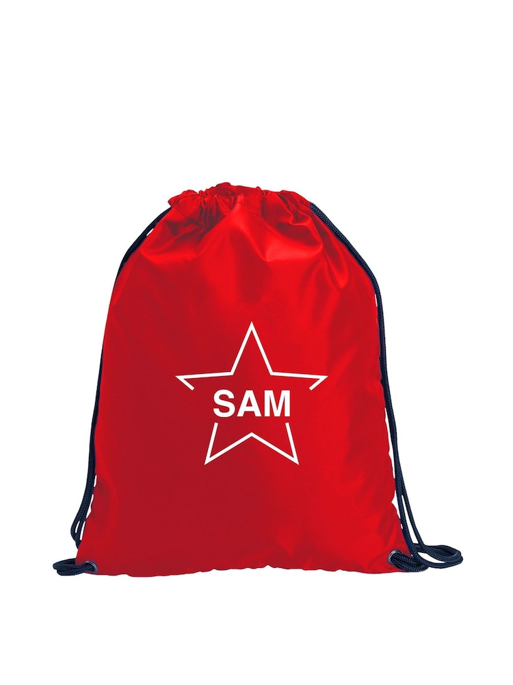 Personalised Star & Name PE Gymsac - Image 2 of 4