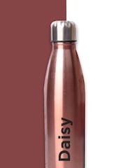 Loveabode Gold Personalised Water Bottle - Image 4 of 5
