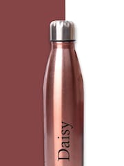 Loveabode Gold Personalised Water Bottle - Image 5 of 5