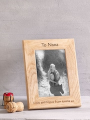 Loveabode Personalised Oak Frame - Image 1 of 4