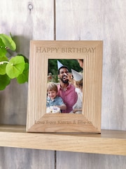 Loveabode Personalised Oak Frame - Image 4 of 4