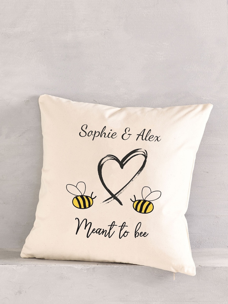Personalised Meant to bee Cushion - Image 1 of 4