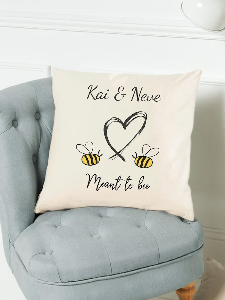 Personalised Meant to bee Cushion - Image 4 of 4