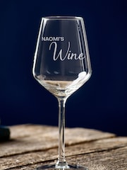 Personalised Named Wine Glass by Loveabode - Image 3 of 4