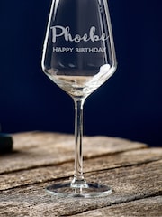 Personalised Birthday Wine Glass by Loveabode - Image 2 of 2