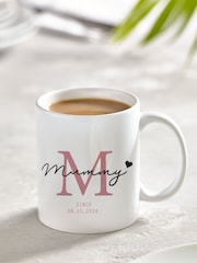 Loveabode Personalised Est Mummy Mug & Coaster Set - Image 2 of 4