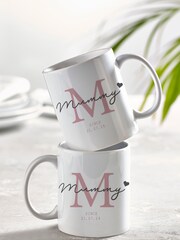 Loveabode Personalised Est Mummy Mug & Coaster Set - Image 4 of 4
