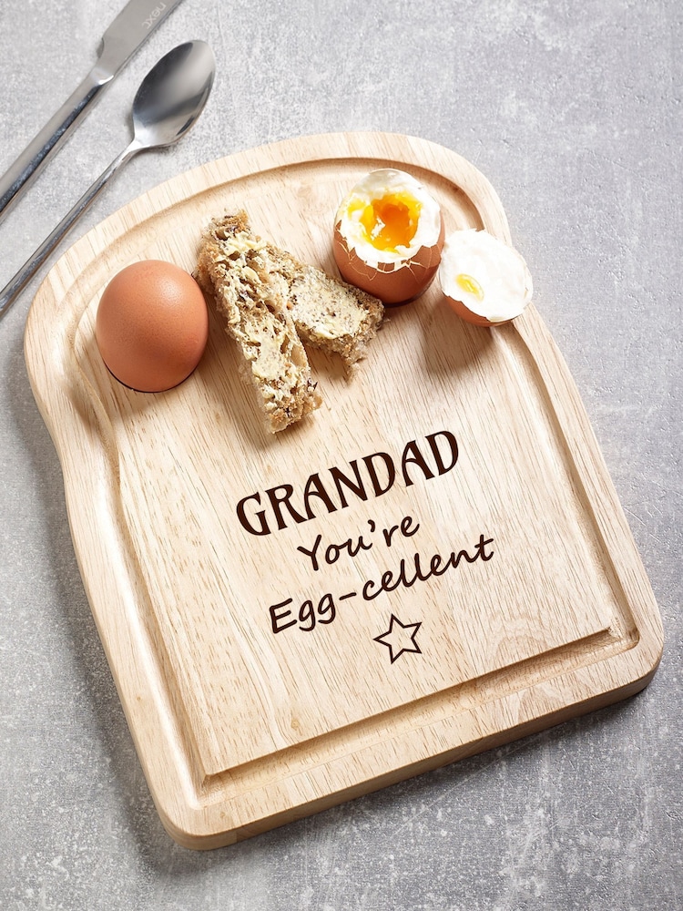 Loveabode Personalised "You're Egg-cellent" Egg Board - Image 2 of 4