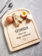 Loveabode Personalised "You're Egg-cellent" Egg Board - Image 3 of 4