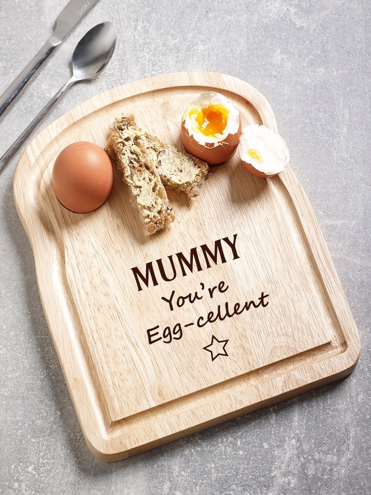 Loveabode Personalised "You're Egg-cellent" Egg Board - Image 4 of 4