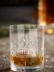 Personalised Est. & Name Crystalite Glass by Loveabode - Image 3 of 4