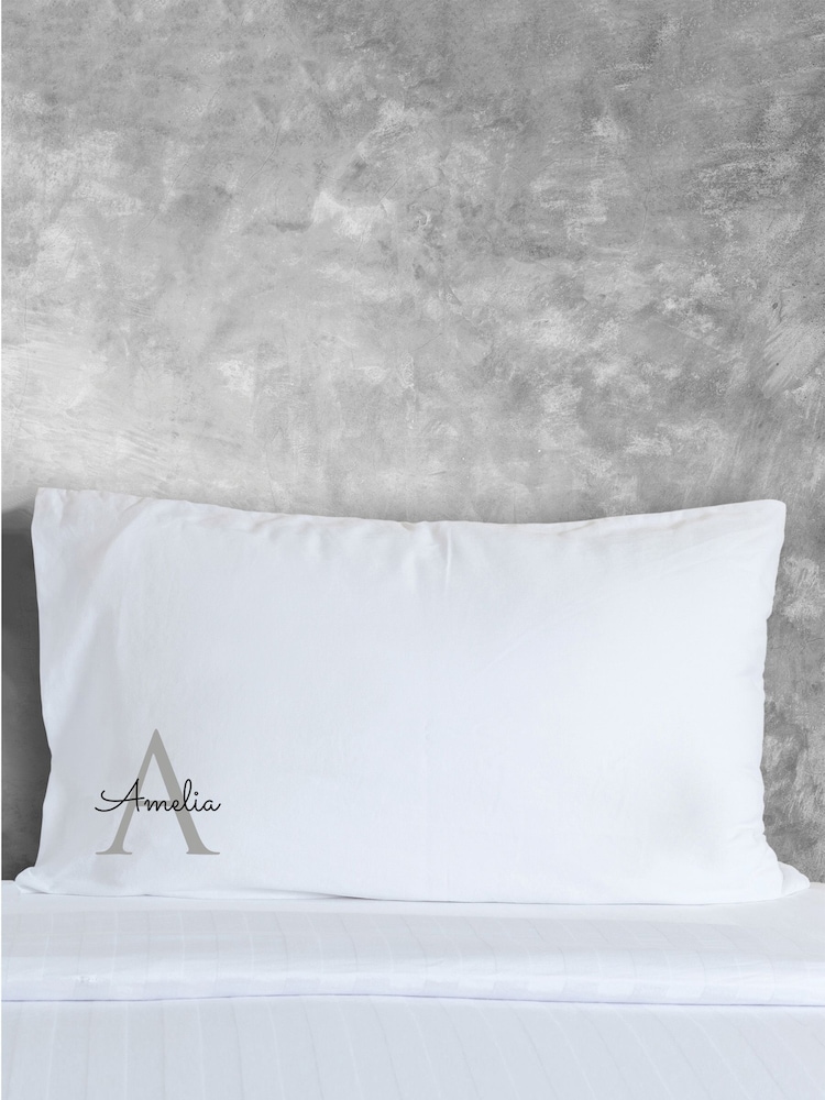 Loveabode Personalised Named White Pillowcase - Image 1 of 4