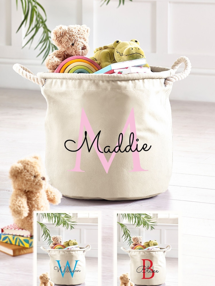 Personalised Children's Storage Basket - Image 1 of 4