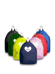 Personalised Name In Heart Rucksack - Image 1 of 5