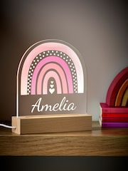 Loveabode Natural Personalised LED Rainbow Light - Image 1 of 4